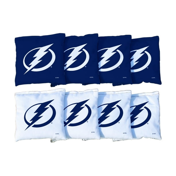 Set Of 8 Tampa Bay Lightning Cornhole Bean Bags FREE SHIPPING Set Of 8 Tampa Bay Lightning Cornhole Bean Bags FREE SHIPPING